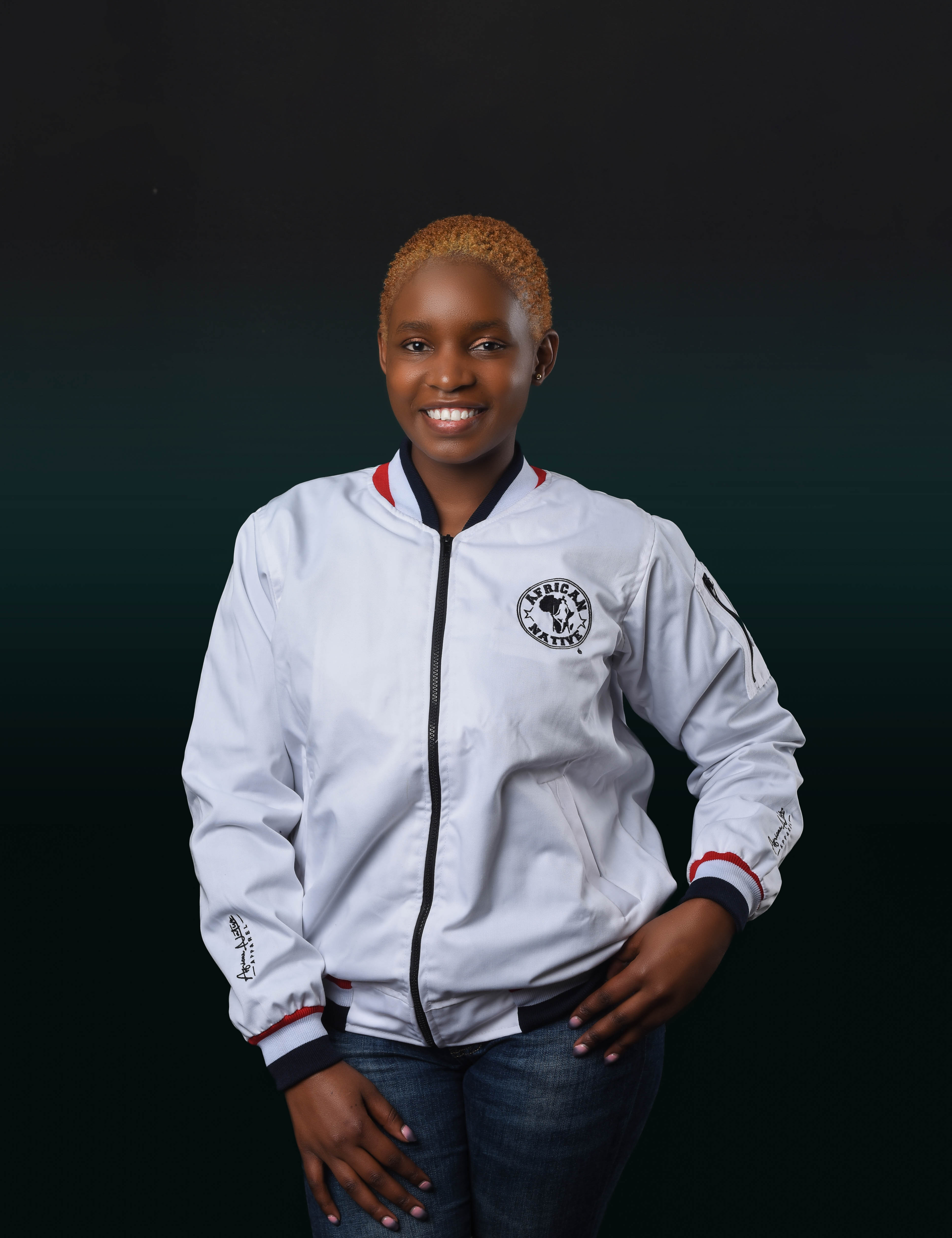 African native bomber jacket